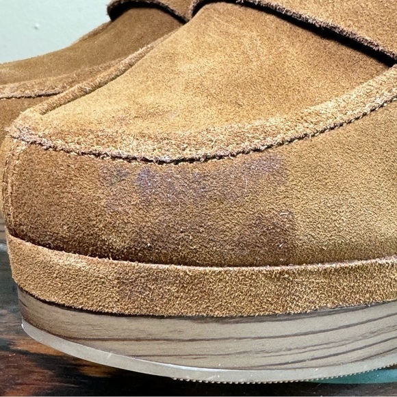 Splendid Vina Suede Platform Clog in Toffee NWOT - Picture 4 of 15